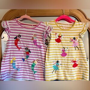 MB Striped Mermaid and Fairy T-Shirts